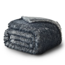 Celebrity home luxury discount faux fur throw